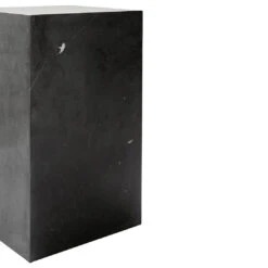 Marble Plinth Side Table - Tall 33 Marble Plinth Side Table - Tall -Danish Design Store 7020530 Plinth Tall Black Pack Angle e52c713c dac7 441d 8077 1c4468a177b6