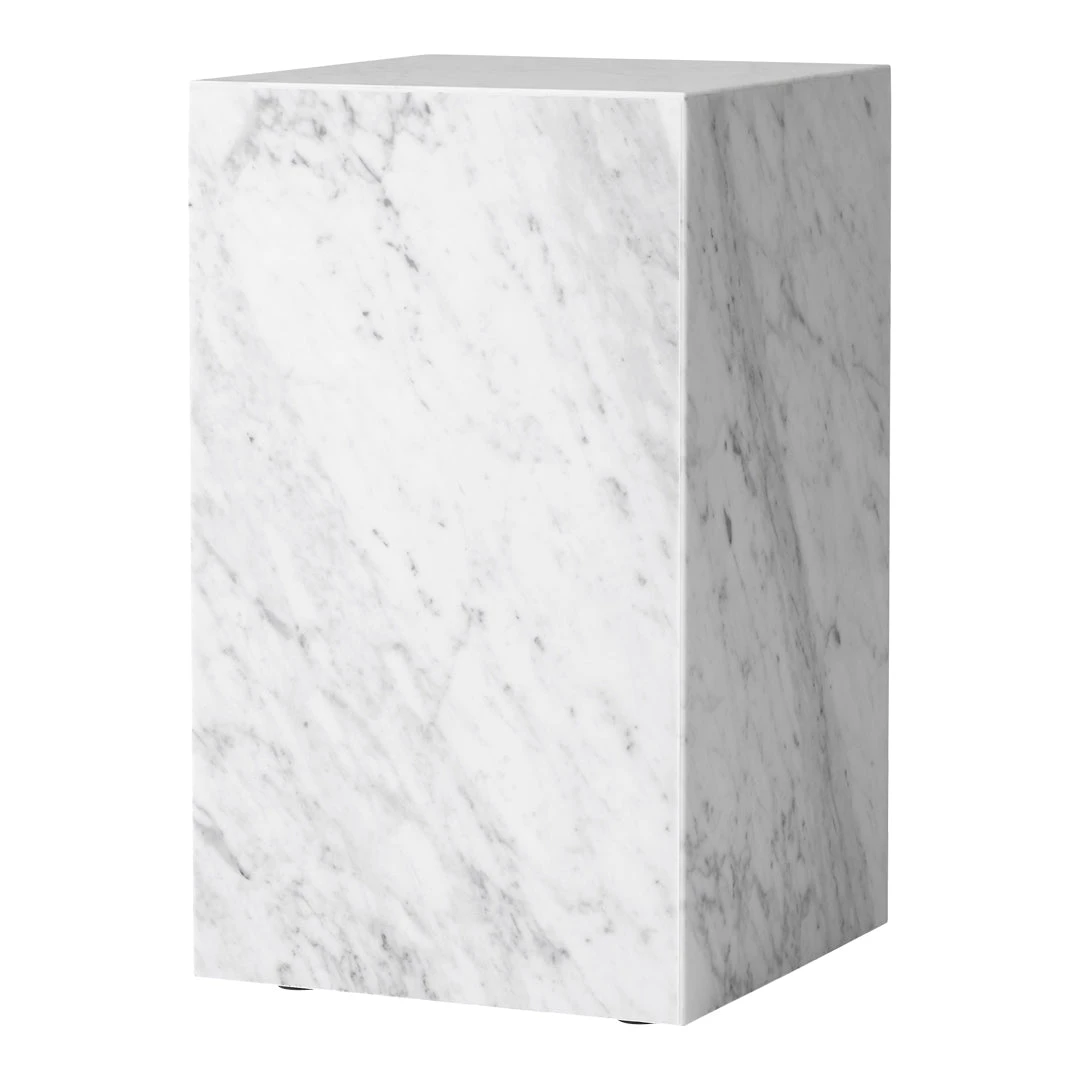 Marble Plinth Side Table - Tall 9 Marble Plinth Side Table - Tall - Image 7