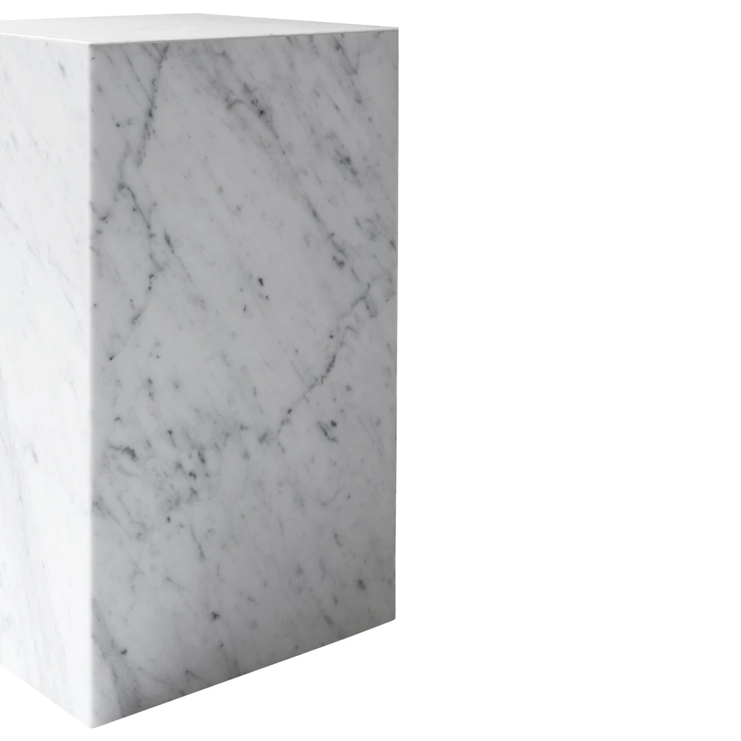 Marble Plinth Side Table - Tall 15 Marble Plinth Side Table - Tall - Image 13