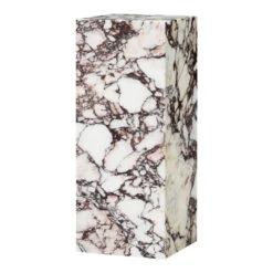 Plinth Pedestal 27 Plinth Pedestal -Danish Design Store 7025319 Plinth Pedestal Calacatta Viola angle 80c9b9d2 a7f0 4d7d 982c d431df53bd45