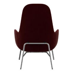 Normann Copenhagen Era Lounge Chair - High 32 Normann Copenhagen Era Lounge Chair - High -Danish Design Store 707084 Era Lounge Chair High Steel Chrome Cityvelvet 81 4
