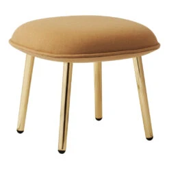 Normann Copenhagen Ace Footstool 24 Normann Copenhagen Ace Footstool -Danish Design Store 707322 Ace Footstool Brass Synergy LDS18 2