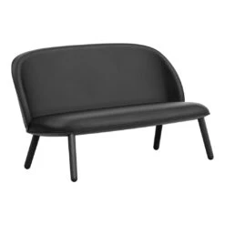 Normann Copenhagen Ace Sofa -Danish Design Store 707417 Ace Sofa Black Oak Ultra Leather Black 01