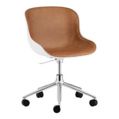 Normann Copenhagen Hyg Chair - 5-Star Base W/ Gas Lift, Front Upholstered -Danish Design Store 708997 Normann Copenhagen Hyg Chair 5W Gaslift Fron