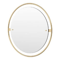 Nimbus Mirror -Danish Design Store 8030839 Nimbus Mirror 60 Polished Brass Angle e67cc23a c99f 40be b04f 221036db20c3