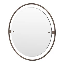Nimbus Mirror -Danish Design Store 8030859 Nimbus Mirror 60 Bronzed Brass Angle e21fb614 ad78 4eee aeea b1f35ef994a3