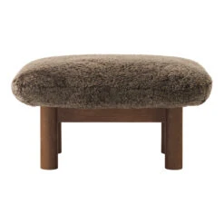 Brasilia Ottoman 27 Brasilia Ottoman -Danish Design Store 8154002 001704ZZ Brasilia Ottoman Dark Stained Oak Sheepskin Root Front 4ce979f7 2fb2 4474 a800 5c99fdb8cbe1