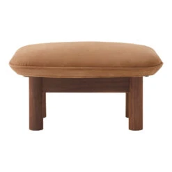 Brasilia Ottoman 30 Brasilia Ottoman -Danish Design Store 8155002 000E00ZZ Brasilia Ottoman Walnut Dunes Camel Front f5c2c809 e77b 4730 9c90 c20b7adfeea8