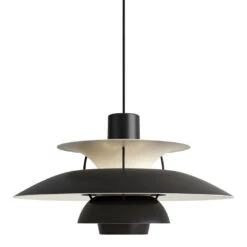 Louis Poulsen PH5 Pendant 30 Louis Poulsen PH5 Pendant -Danish Design Store 90293 5 2 23 PH 5 AllBlack B RGB 5K p