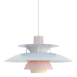 Louis Poulsen PH5 Pendant 24 Louis Poulsen PH5 Pendant -Danish Design Store 90293 5 2 29 PH 5 PastelsOysterGreyTOP WOL 5K p