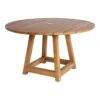 George Outdoor Dining Table - Round -Danish Design Store 9442U George teak table o120 copy