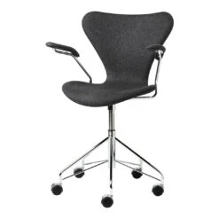 Fritz Hansen Series 7 Swivel Armchair 3217- Fully Upholstered