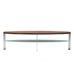 AK960/AK970/AK980 Coffee Table -Danish Design Store AK 982 ovalt sofabord valnod