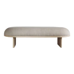 Anza Bench - Upholstered 18 Anza Bench - Upholstered -Danish Design Store ANZA Oak Re wool