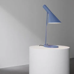 Louis Poulsen AJ Table Lamp -Danish Design Store AW23 AJ Table Dusty Blue 2 Podium Studio 60491