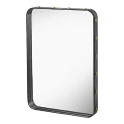 Gubi Adnet Rectangular Mirror 31 Gubi Adnet Rectangular Mirror -Danish Design Store Adnet WallMirror Rectangular 50x70 Black F3Q