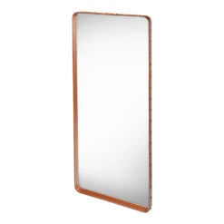 Gubi Adnet Rectangular Mirror 28 Gubi Adnet Rectangular Mirror -Danish Design Store Adnet WallMirror Rectangular 70x180 Tan F3Q