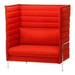 Vitra Alcove Highback Love Seat Sofa