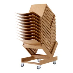 Allwood Stacking Trolley 8 Allwood Stacking Trolley -Danish Design Store AllwoodAV35 Oak Stacked StackingTrolley 10chairs Front 73dddd58 aec3 458c 8e0a 541b65bea84b
