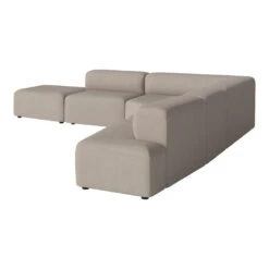 Angle Corner Sofa W/ Open End & Chaise -Danish Design Store Angle5unitswithchaiselongueright LineaDarkbeige TSCA00 045 05 15404079 angle