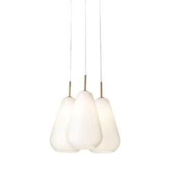 Anoli 3 Chandelier 19 Anoli 3 Chandelier -Danish Design Store Anoli 3 opal 3