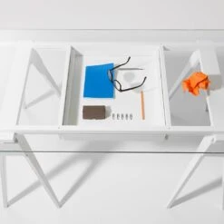 Arco Desk 25 Arco Desk -Danish Design Store Arco drawer white