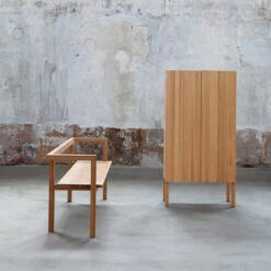 Arkitecture KVK3 High Cabinet 7 Arkitecture KVK3 High Cabinet -Danish Design Store Arkitecture High cabinet oak Konstruktio oak in space1 30037358 5005 4ede b3b2 b98b6e0b3156