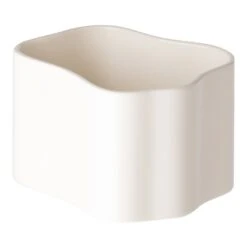 Artek Riihitie Plant Pot - Shape B 22 Artek Riihitie Plant Pot - Shape B -Danish Design Store Artek Aalto Riihitie Plant Pot Shape B Small White Gloss
