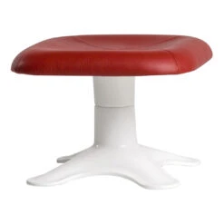 Artek Karuselli Ottoman -Danish Design Store Artek Karuselli Ottoman Red White JPG