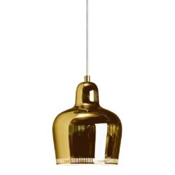 Artek A330S Golden Bell Pendant Light