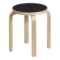 Artek Stool E60 -Danish Design Store Artek stool E60 black linoleum JPG fb880c8a 5c09 4c2c 8a62 90ec184ce3c4