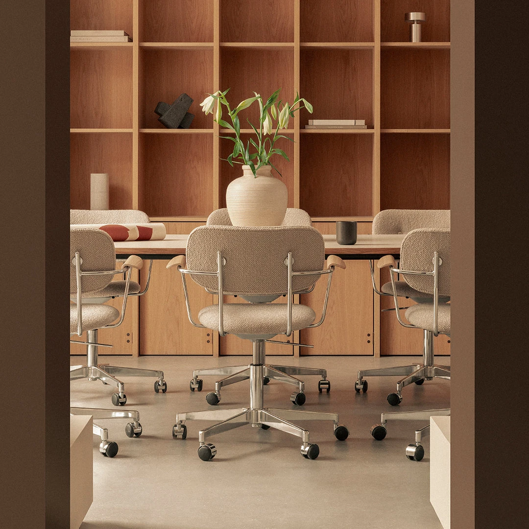 Co Office Armchair - Fully Upholstered - Swivel Base W/ Casters 15 Co Office Armchair - Fully Upholstered - Swivel Base W/ Casters - Image 13