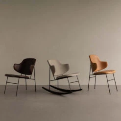 The Penguin Rocking Chair - Fully Upholstered -Danish Design Store Audo Penguin Dining Lounge Rocking Chair 13 0d65298e c662 44cb a208 714fdd565b5c