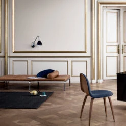 Gubi BL6 Wall Lamp 11 Gubi BL6 Wall Lamp -Danish Design Store BL1TableLamp BL6WallLamp 62Desk GUBI3DDiningChairFrontUpholsteredWoodBaseWoodShell