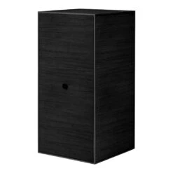 Tall Frame Storage Unit 16 Tall Frame Storage Unit -Danish Design Store BL42813 Frame 70 Incl. Door And 2 Shelves Black Stained Ash 300 e813909f dd5b 4a3e aed7 b3bda44dce44