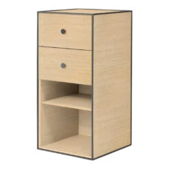 Tall Frame Storage Unit 15 Tall Frame Storage Unit -Danish Design Store BL42820 Frame 70 Incl. Shelf And 2 Drawers Oak 300 2d416771 3b54 4599 a8fd 3f0a32581d6c