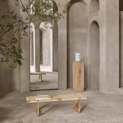 BM0488L Table Bench -Danish Design Store BM0488 oak oil cane