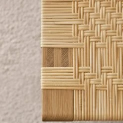 BM0488L Table Bench -Danish Design Store BM0488 oak oil cane detail3 1