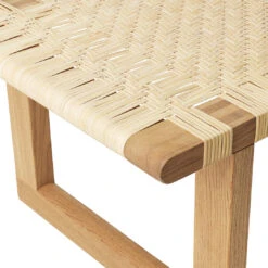 BM0488S Side Table 23 BM0488S Side Table -Danish Design Store BM0488S oak oil cane detail