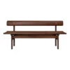 BM0699 Asserbo Bench -Danish Design Store BM0699 eucalyptus darkoil front