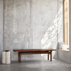 BM0700 Asserbo Bench -Danish Design Store BM0700 eucalyptus darkoil