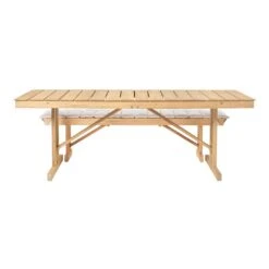 BM1771 Outdoor Table -Danish Design Store BM1771 teak BM1871 teak cushion front