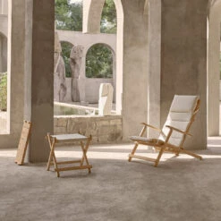 BM5568 Outdoor Deck Chair -Danish Design Store BM5568 teak cushion BM5768 teak papyrus BM1069 teak