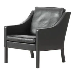 Mogensen 2207 Lounge Chair 10 Mogensen 2207 Lounge Chair -Danish Design Store BM 2207 v2 lackleather98 blackoak
