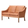 Mogensen 2208 2-Seater Sofa -Danish Design Store BM 2208 v2 leather95 walnut bdd4f127 4855 4800 bbec 987fc90bfd7c