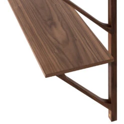 BM29 Shelf - 1-Wide 17 BM29 Shelf - 1-Wide -Danish Design Store BM 2921 walnutlaquered detail NY