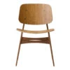 Soborg Chair - Wood Frame 1 Soborg Chair - Wood Frame -Danish Design Store BM 3050 v1 smokedoak