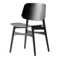 Soborg Chair - Wood Frame 19 Soborg Chair - Wood Frame -Danish Design Store BM 3050 v2 black black