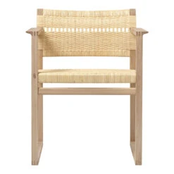 BM62 Armchair - Natural Cane Wicker