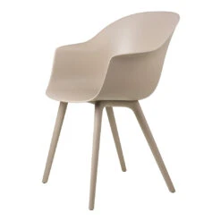 Gubi Bat Dining Chair - Plastic Base - Outdoor